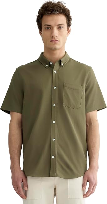 Everlane Mens The Startup Short-Sleeve Shirt