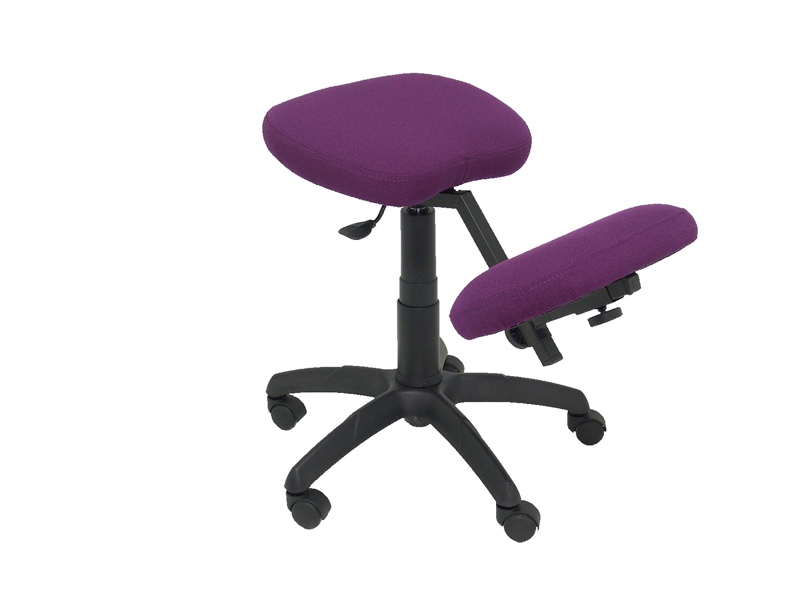 Silla Lietor Bali Morado giratoria con ruedas para ordenador