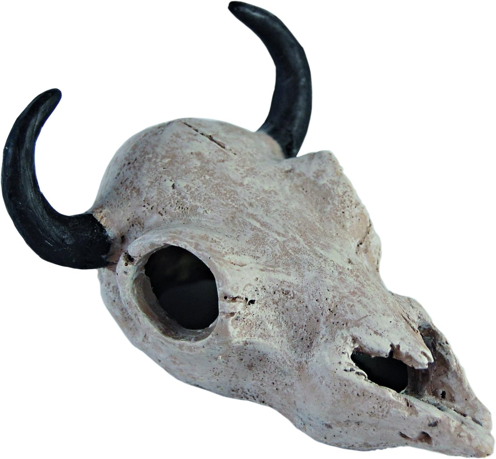 Haquoss Buffalo Skull Ornament for Aquarium Decor