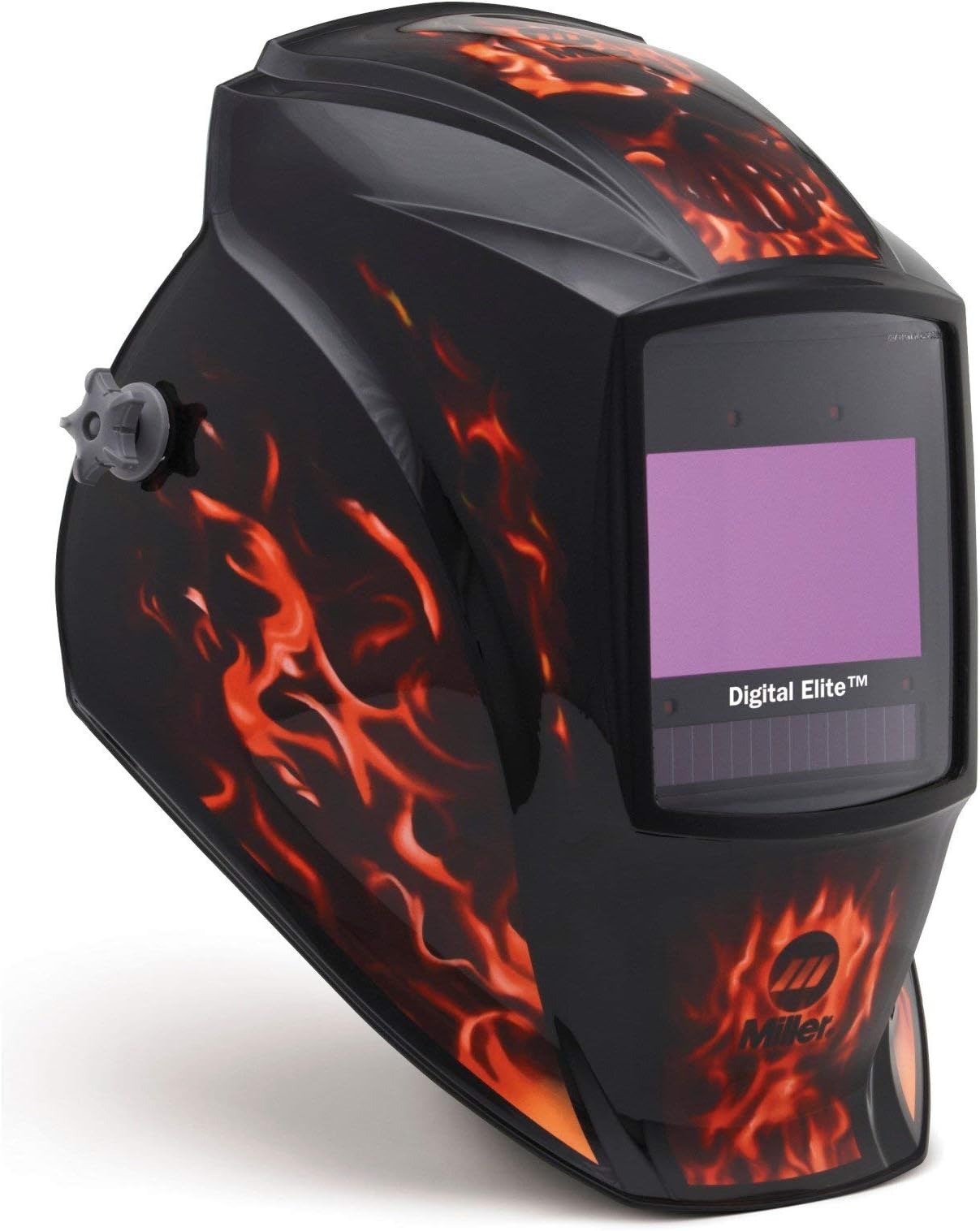 Miller 281003 Digital Elite Welding Helmet with ClearLight Lens, Inferno