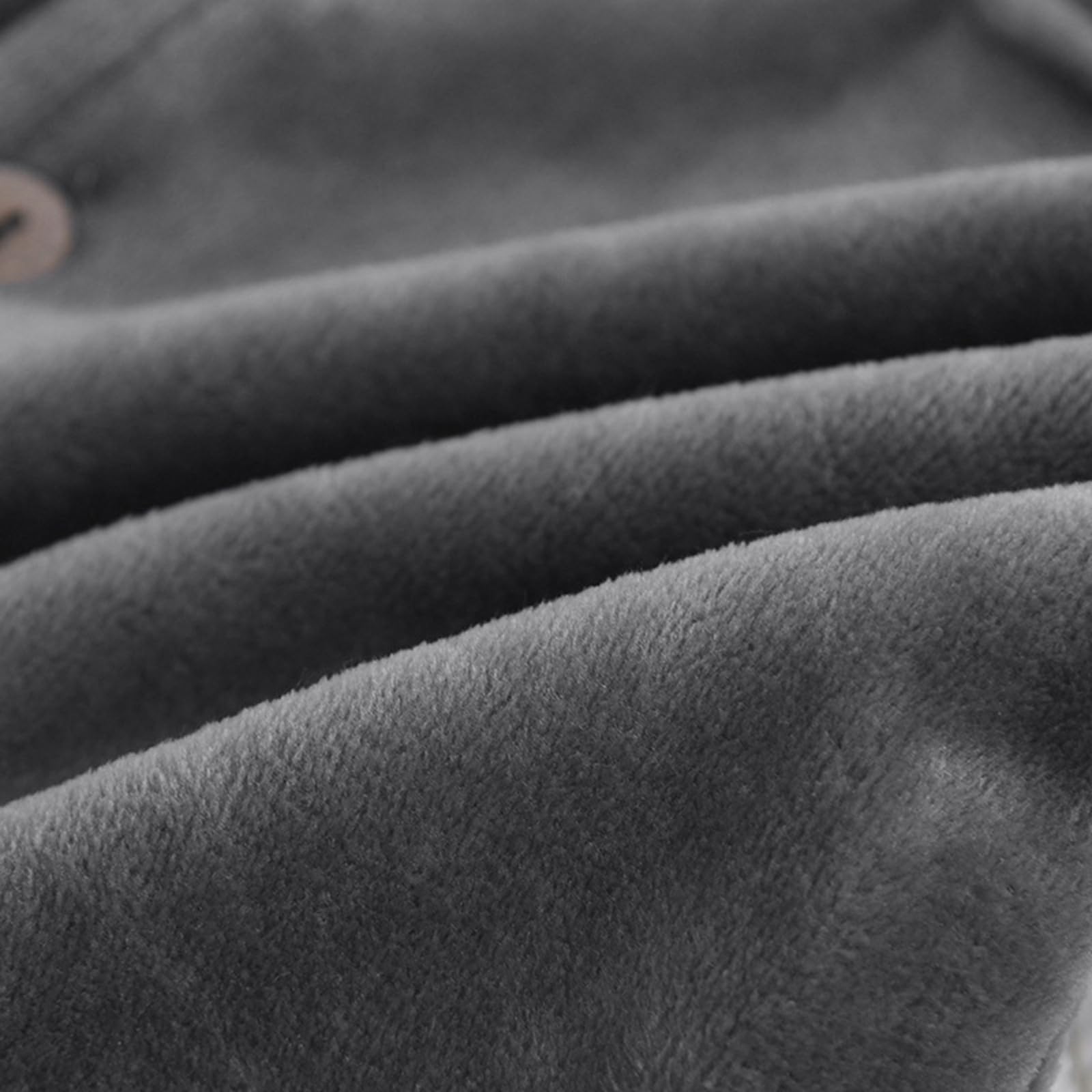 Pigiama da uomo in flanella, set lungo in pile, 2 pezzi, a maniche lunghe, con bottoni e pantaloni da pigiama, morbido, per il tempo libero, comodo e morbido