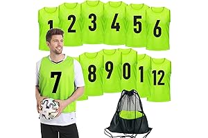 12-Pack Pennies Soccer Practice Pinnie Set