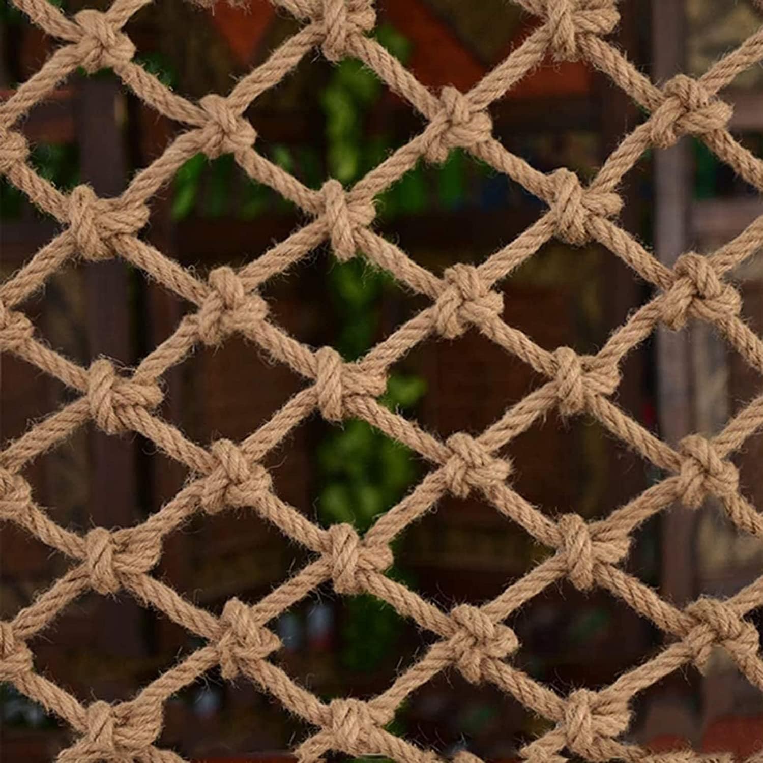 Safety Anti-Fall Fence Net for Children Pet Cat,Cargo Net Climbing Rope,Playground Climbing Children Net Woven Rope Truck Trailer Netting Swing