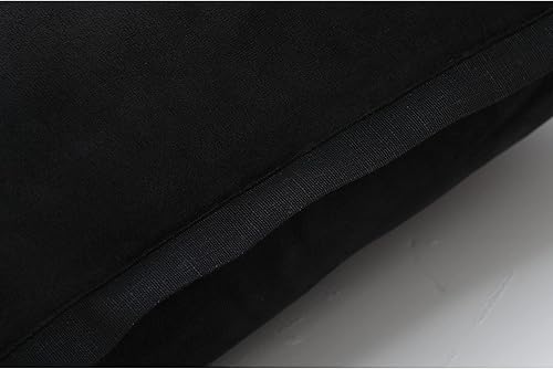 Miniatura 2 de Pillow Perfect Almohada de terciopelo para interiores, 18 x 18 pulgadas, color negro