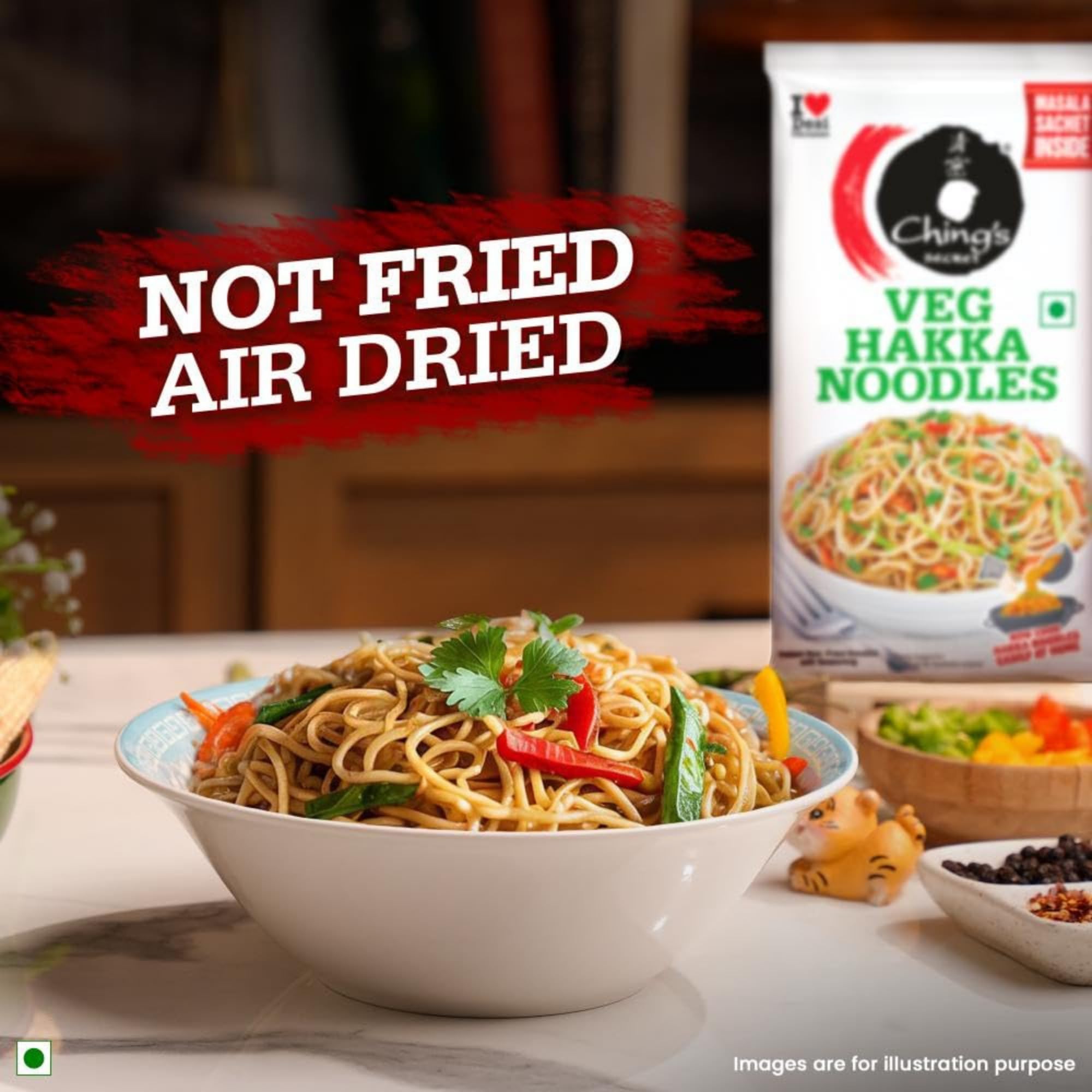Amazon.com: Ching's Secret Veg Hakka Noodles, Authentic Indo