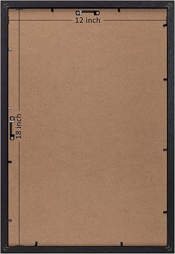 Vista 358 de eletecpro Juego de 10 marcos de fotos de 8.5 x 11 pulgadas, collage de fotos, decoración de pared, fotos de 5 x 7 con paspartú o de 8.5 x 11 Negro