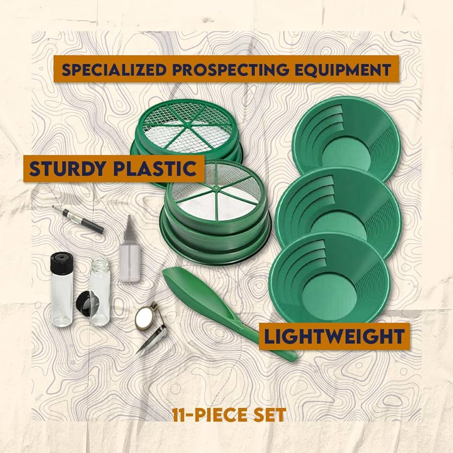 Amazon.com: SE 11-Piece Gold Panning Kit - Complete