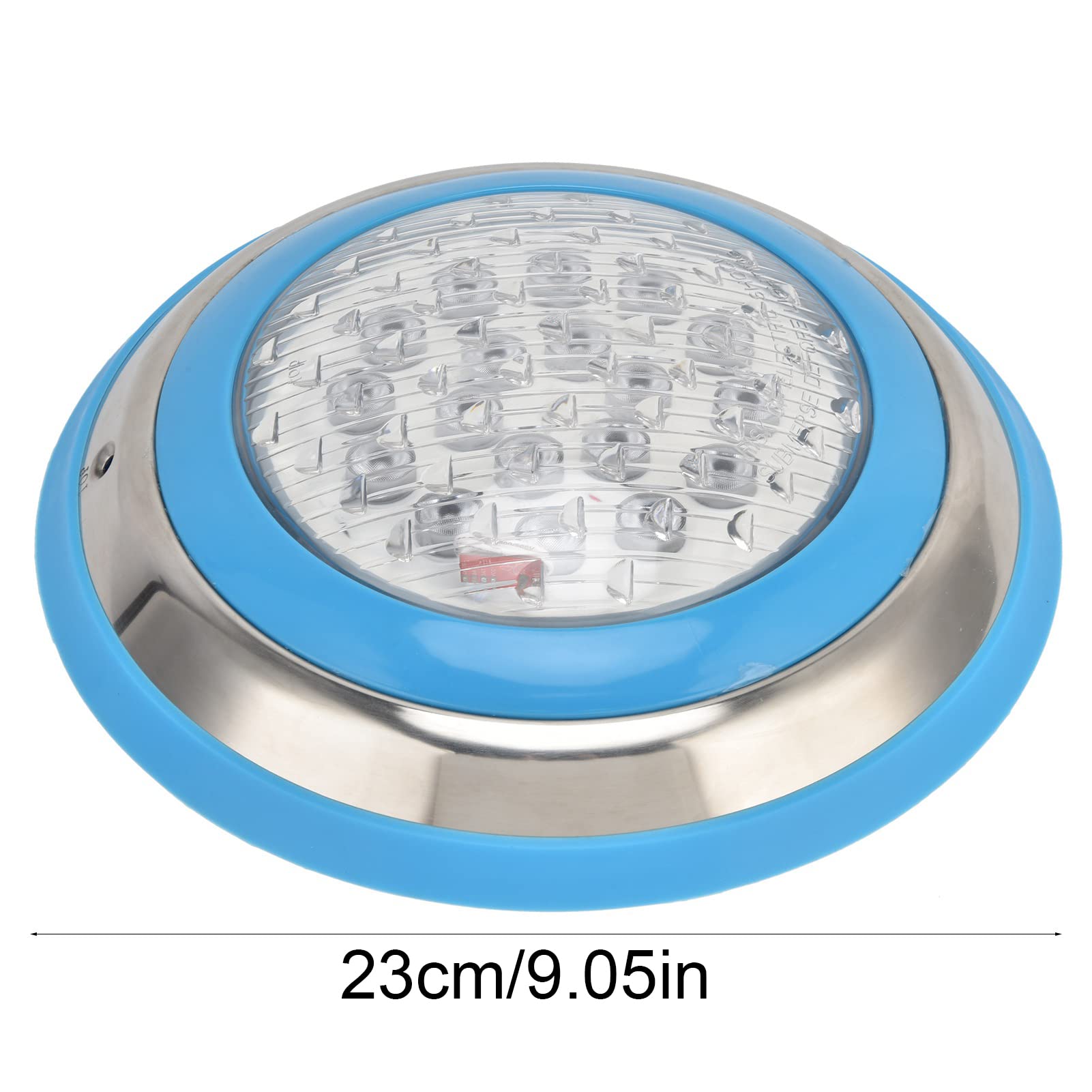 FTVOGUE Tauchlicht, LED -Poollicht mit Fernbedienung, RGB -Unterwasserlicht, IP68 Wasserdicht für Poolbeleuchtung, Landschaft, Teich, Hotel Schwimmbad (12W)