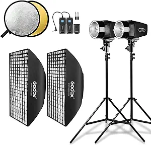 Godox 2x180W Beginner Studio Flash Kit