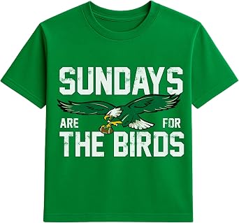 Daytee Bird Gang & Sundays Are For The Birds T-Shirt | Football Fan Shirt | Game | Sports Fan Gift