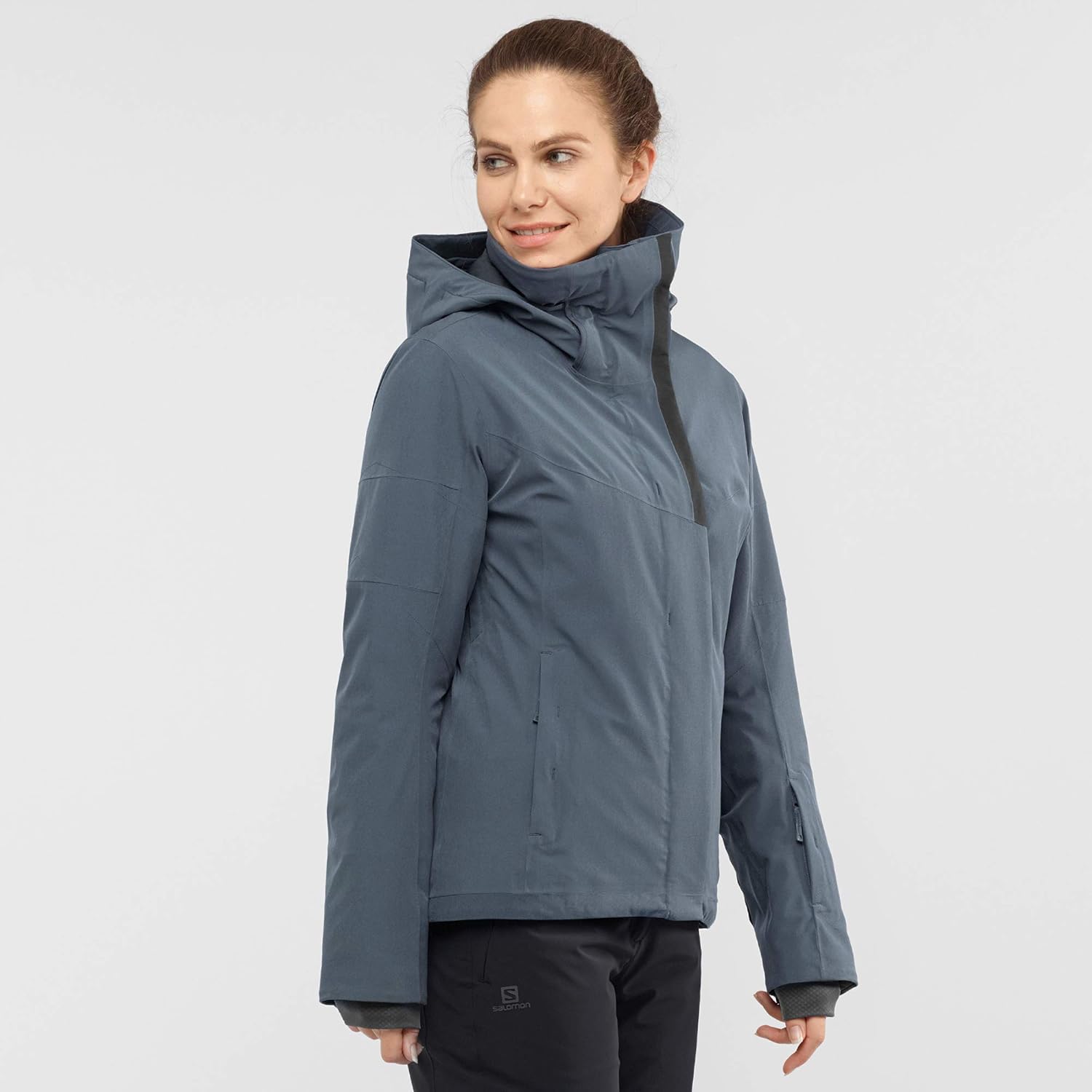 Miniatura 2 de Salomon Speed - Chaqueta de esquí para mujer, color rojo Dahlia, talla M