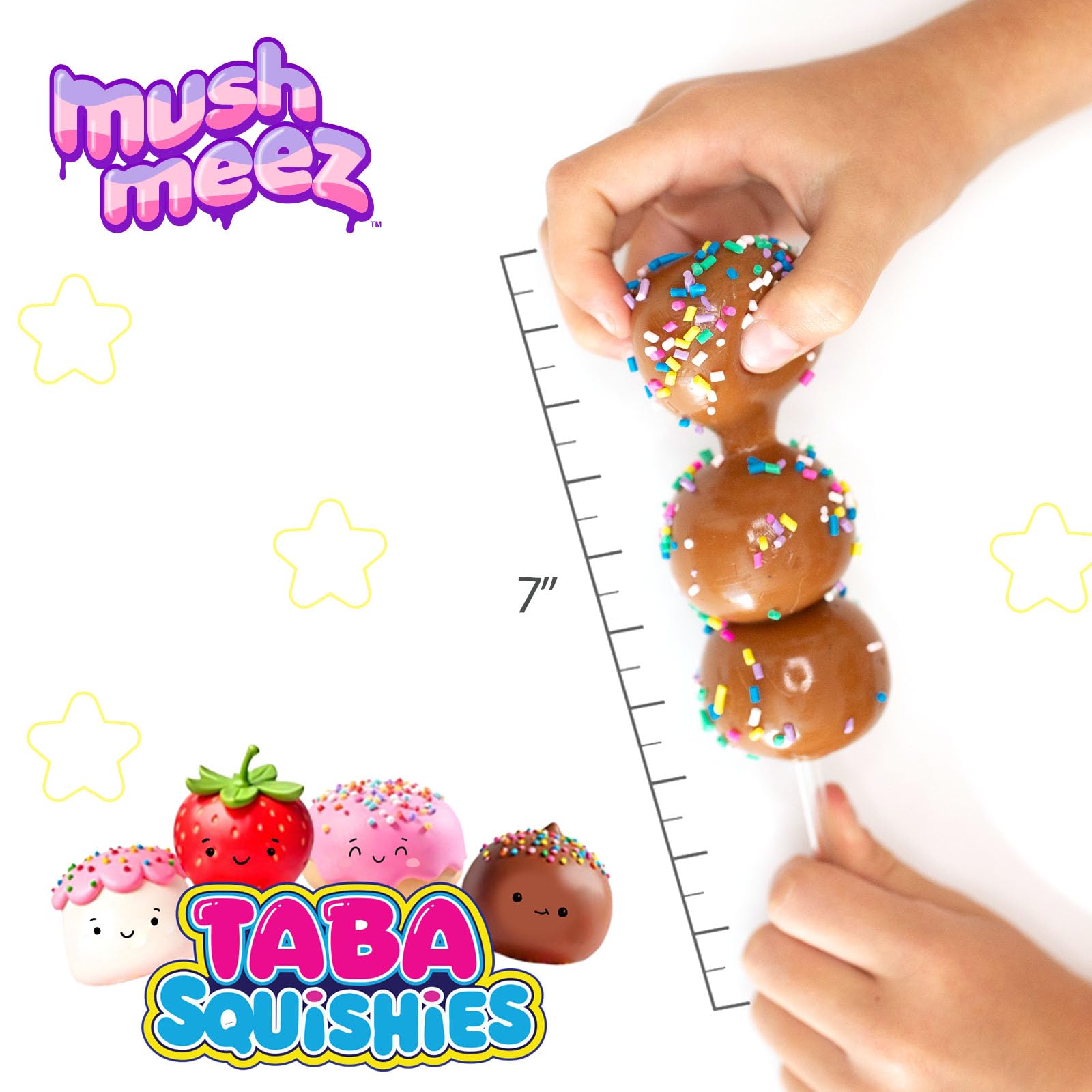 Amazon | MushMeez Taba Squishy Sweet Friends - スティックに3つのタ