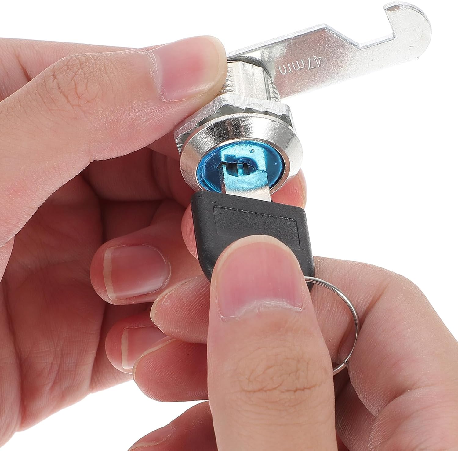 16 Sets Cam Lock Cabinet Locks with Keys 16mm Keyed Cylinder Drawer File Cabinet for Mailbox Storage and Office Use