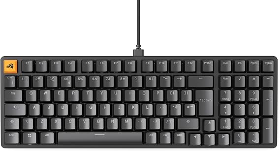 GLORIOUS GMMK 2 Full Size 96% Custom Mechanical Keyboard (Black)