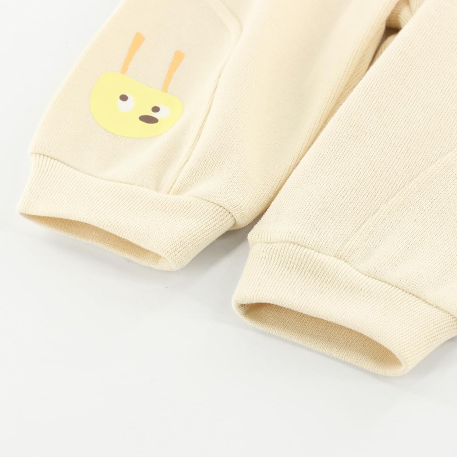 POBIDOBY Baby Cotton Pants for Autumn&Winter, Thick Toddler Sweatpants for Girls&Boys