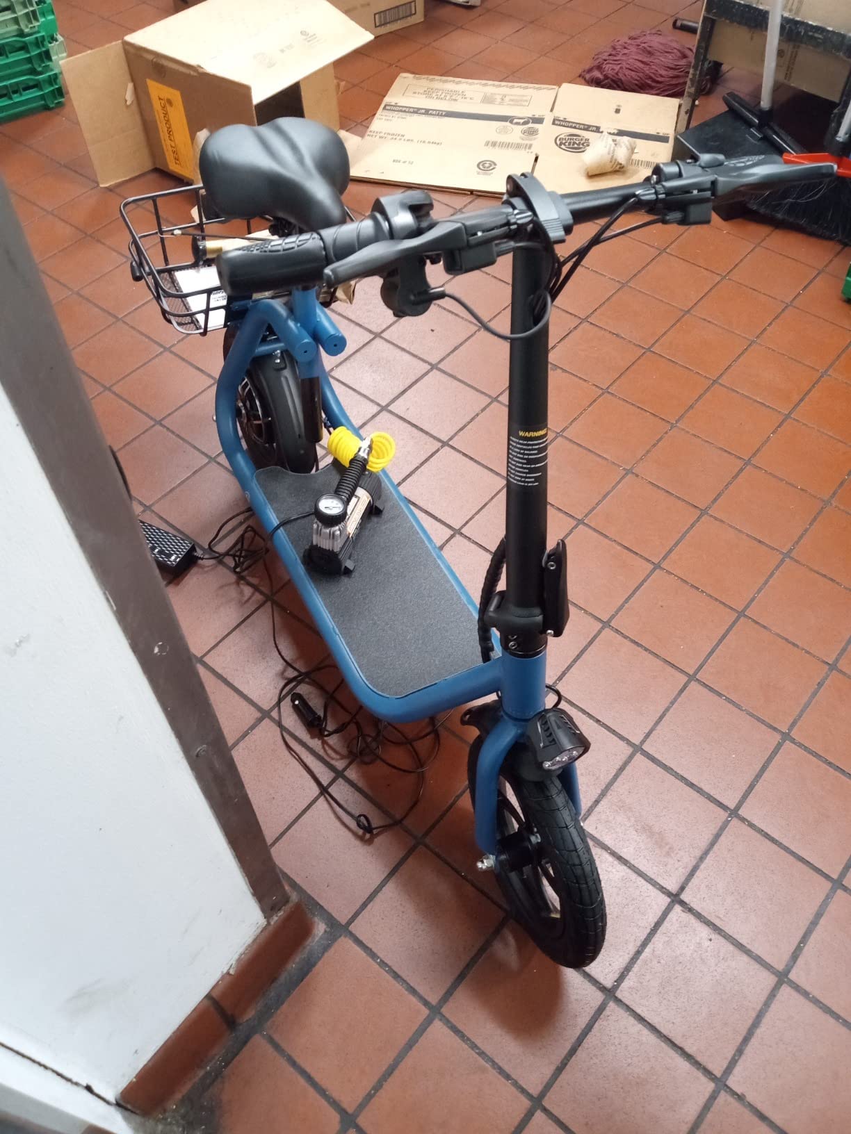 50/mo Finance Phantomgogo Commuter R1 Electric Scooter for Adults Foldable Scooter with