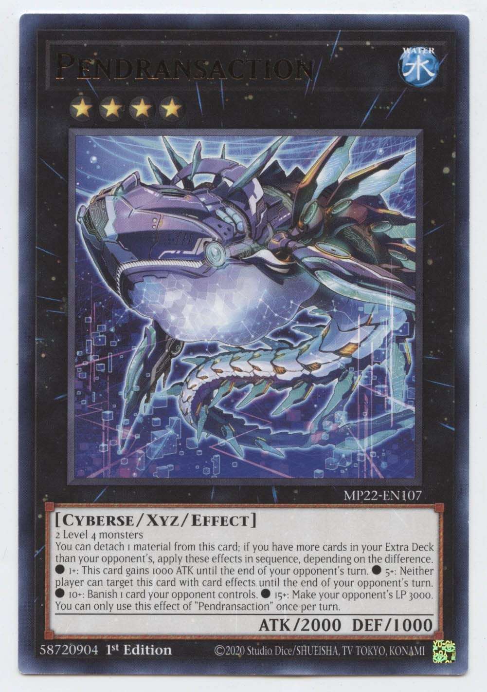 Amazon.com: Yu-Gi-Oh! Pendransaction - MP22-EN107 - Rare