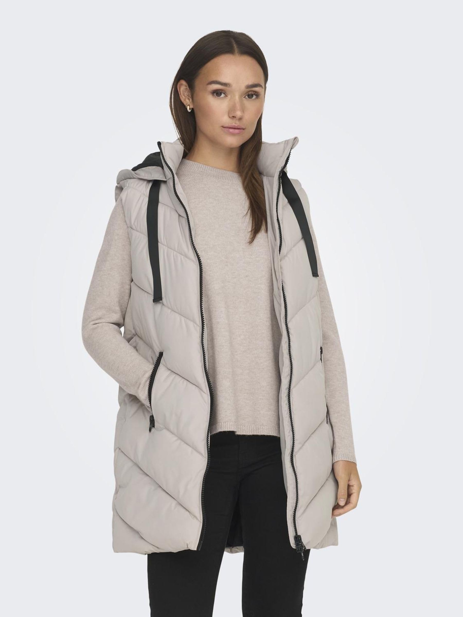 JDY Jdy Skylar Otw Noos Gilet À Capuche Rembourré Veste Femme (lot de 1)