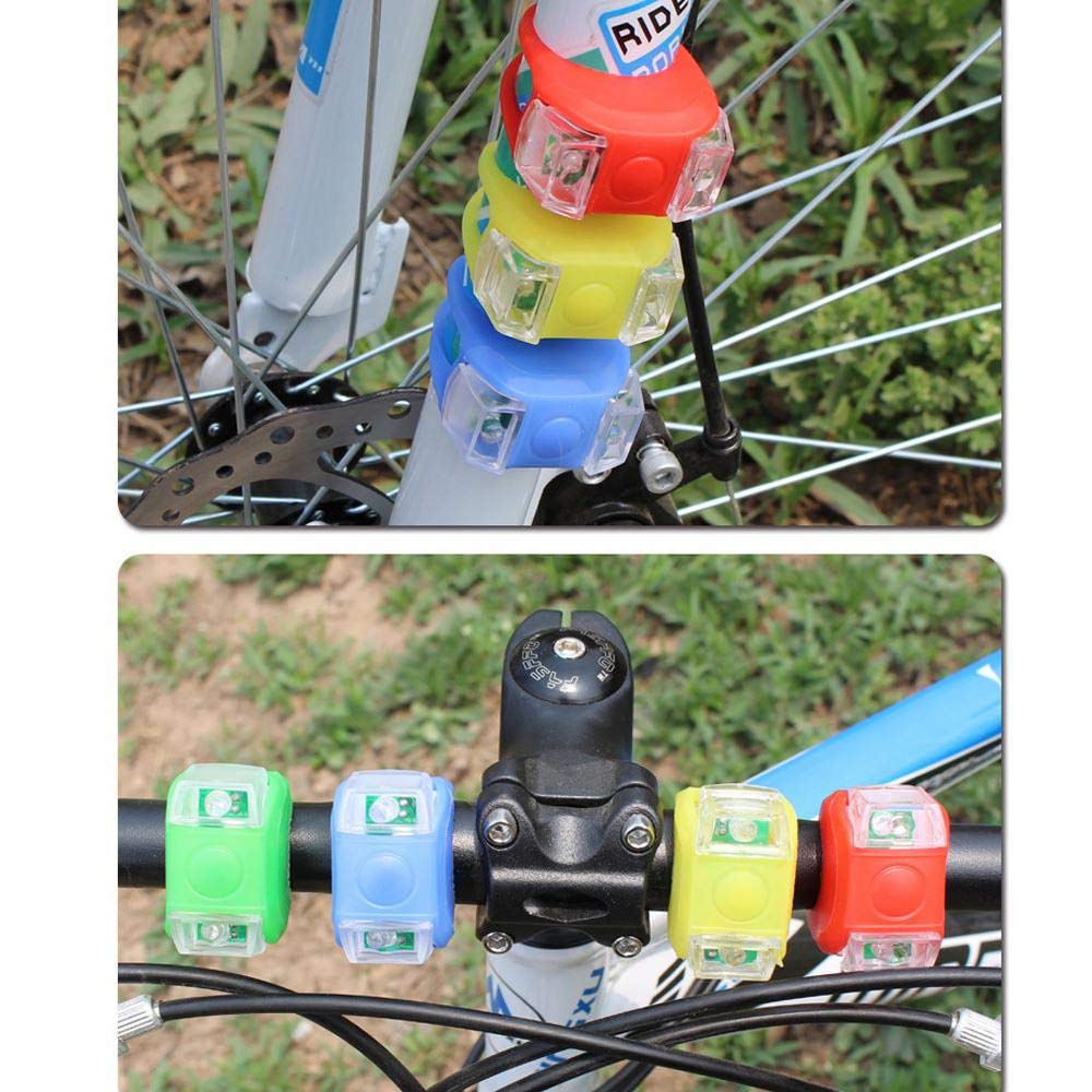 Womdee, 2 luci a LED per Navigazione Marina, luci di Sicurezza notturne con 3 modalità, luci di riserva a energia per Barca, Kayak, Fiocco, Bici, Animali Domestici, Batteria Inclusa, Verde e Rosso
