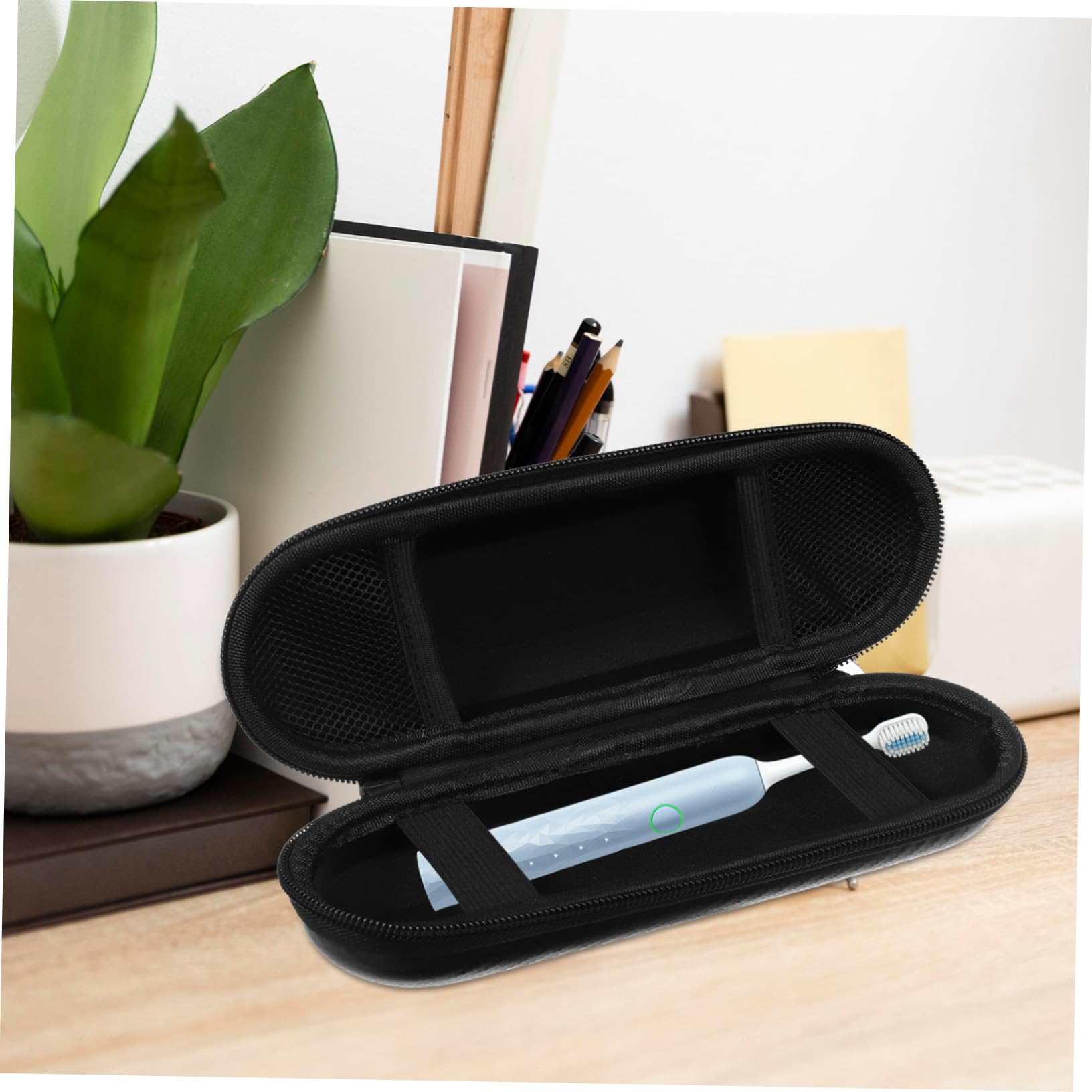 Beaupretty 5piezas Estuche De para Cepillo De Dientes Eléctrico Bolsa De Almacenamiento Prueba De Capacidad Suficiente para Cepillos De Dientes Diseño Práctico y De Sintético