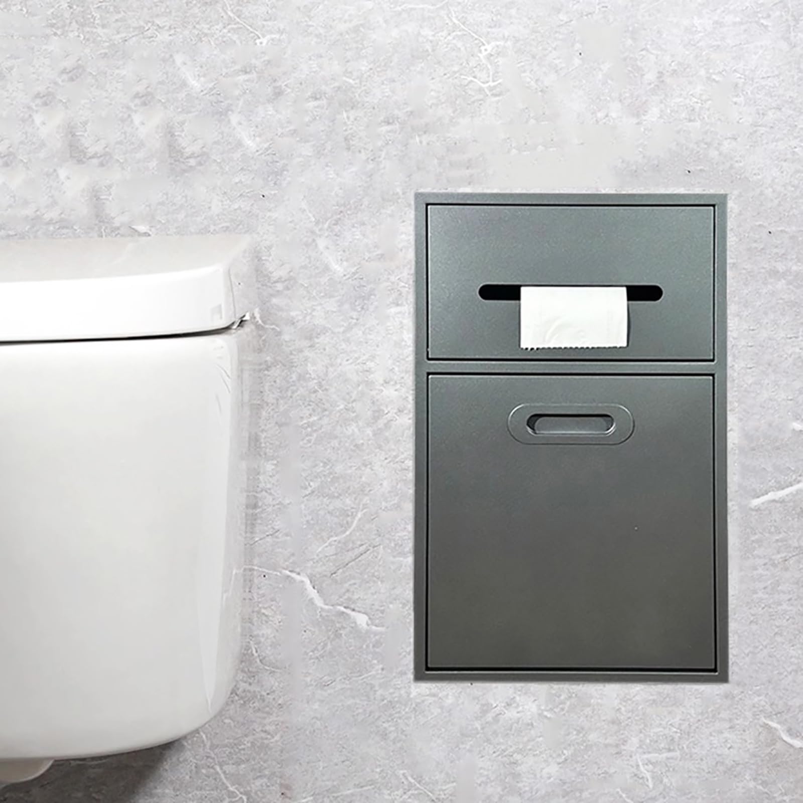 Niche de douche armoire de rangement encastrée pour une douche zen et épurée