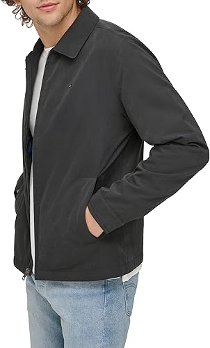 Miniatura 3 de Tommy Hilfiger Chaqueta de golf ligera de microsarga para hombre (estándar y grande y alto)