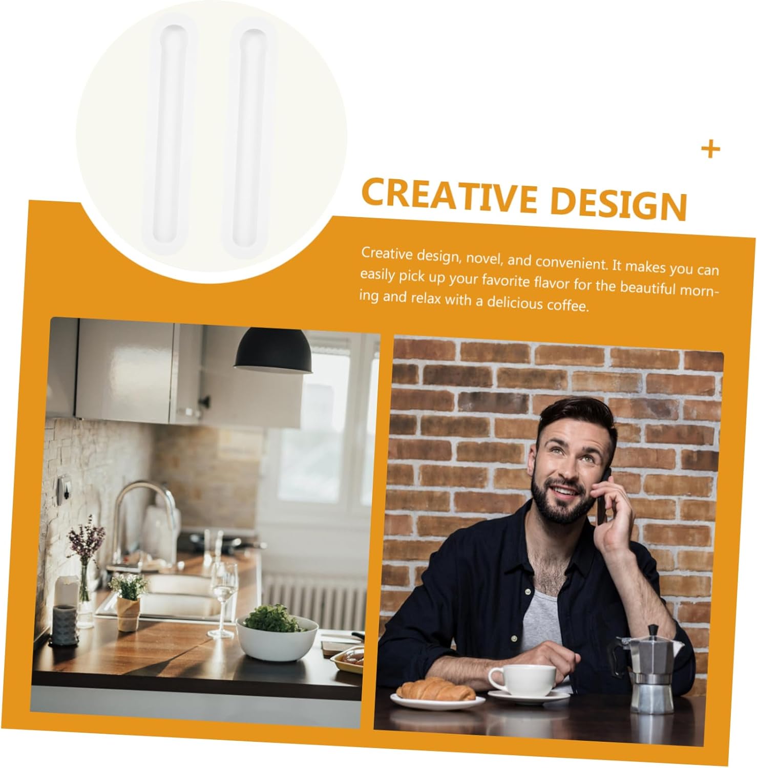 GLEAVI 3pcs Coffee Pod Organizer Acrylic Holder Cup Capsules Storage Basket for Home