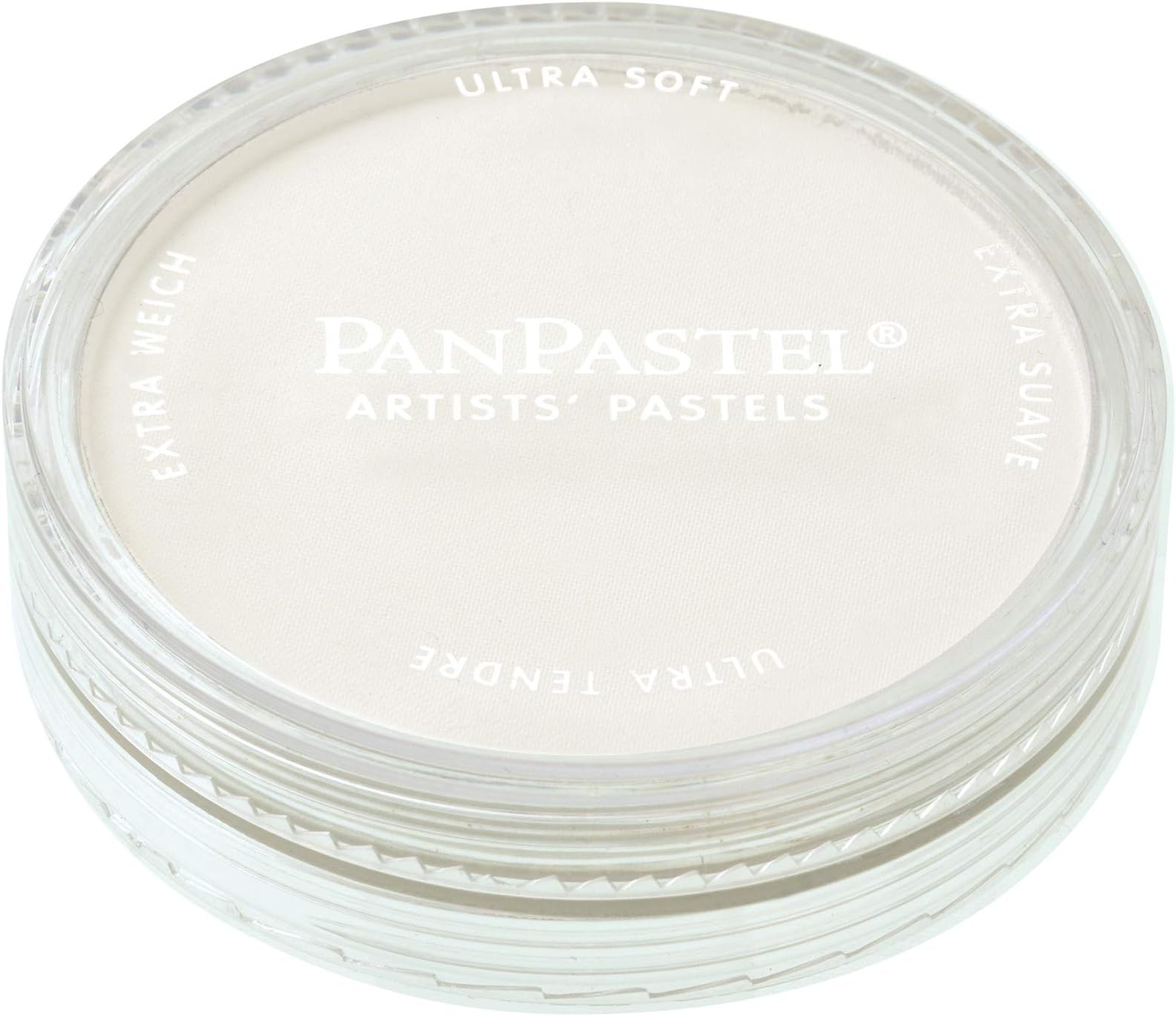 PanPastel Artist Pastels by GOLDEN, Titanium White, 2.44” / 62mm Pan Diameter, Professional Artist Pastels, Unique Pan Format (cake-like)