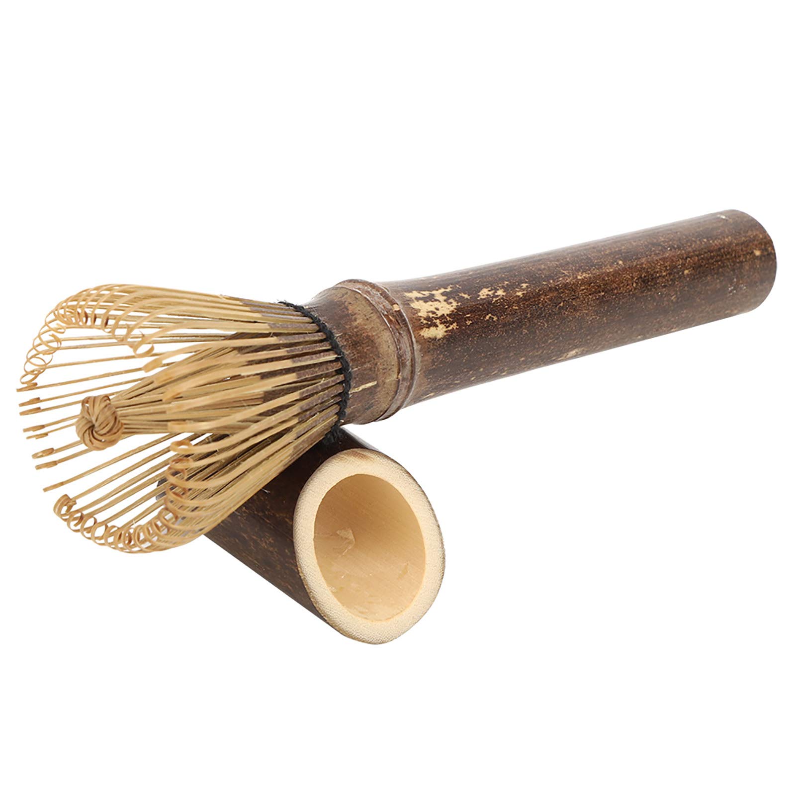 Chasen Matcha Green Tea Powder Brush Whisk Long Handle Matcha Tea Making Tool (long handle)