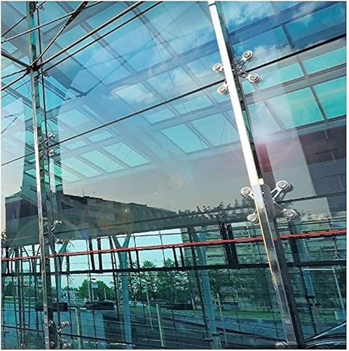 BDF S60 - Película transparente para ventana, rechazo de calor y corte UV, color plateado 60 (ligero), 48 pulgadas x 12 pies