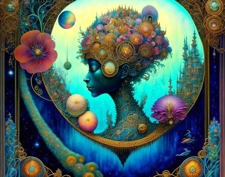 Poster sur toile The Human Mind Is Like a Crazy Monkey grand format 58x90 cm déco salon