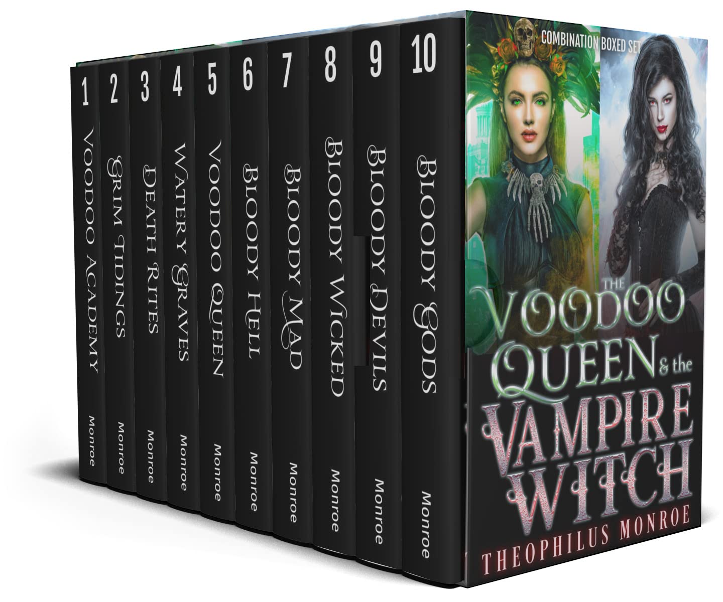 The Voodoo Queen and the Vampire Witch: Two Complete Paranormal Fantasy Series (Gates of Eden/Shattered Gates Combination Collections)
