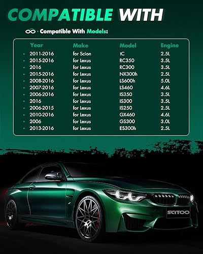 Vista 698 de SCITOO 1 bobinas de encendido con 4 bujías de iridio para Chevrolet 2011-2015 Cruze 1.4L 2016 Cruze Limited 1.4L 2012-2020 Sonic 1.4L 2013-2021 Trax