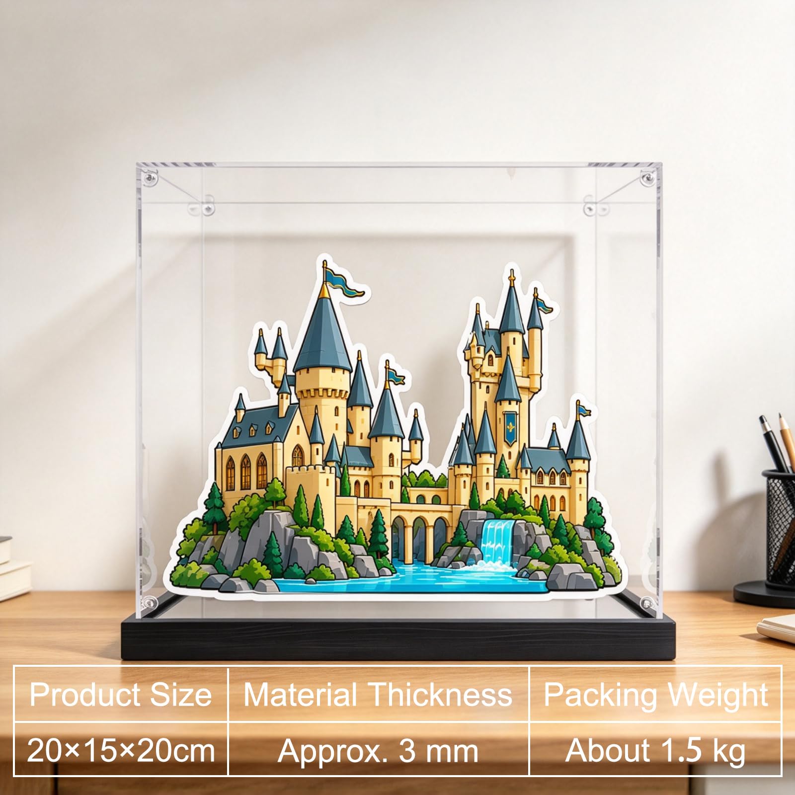 Vetrina in acrilico per LEGO 40975 Mini Castle (nessun modello), specchio 3