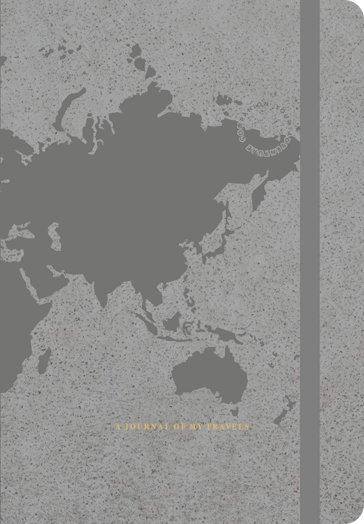 MatrikaS Travel Journal - A5 - Grey. A Travel Journal with 100GSM Thick Inner Natural Shade Paper to Record Your Travel, Doodle, Draw, Note Down Your Persoanl Quotes & Poetry. A Blank Diary/Notebook