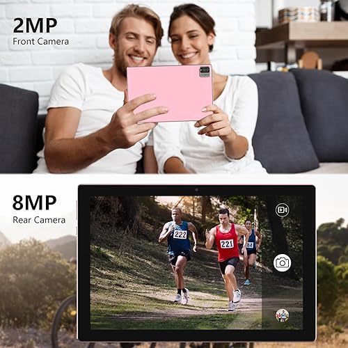 Miniatura 5 de Tablet Android 15, 10 pulgadas 12GB RAM+64GB ROM1TB Expand, Tabletas 2 en 1 con funda de teclado Mouse Stylus, procesador de cuatro núcleos de