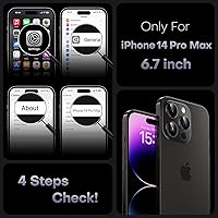 Vista 87 de TOCOL Funda magnética 3 en 1 para iPhone 15 Pro, mejorada [protección completa de cámara] con 2 protectores de pantalla, compatible con MagSafe, Gris