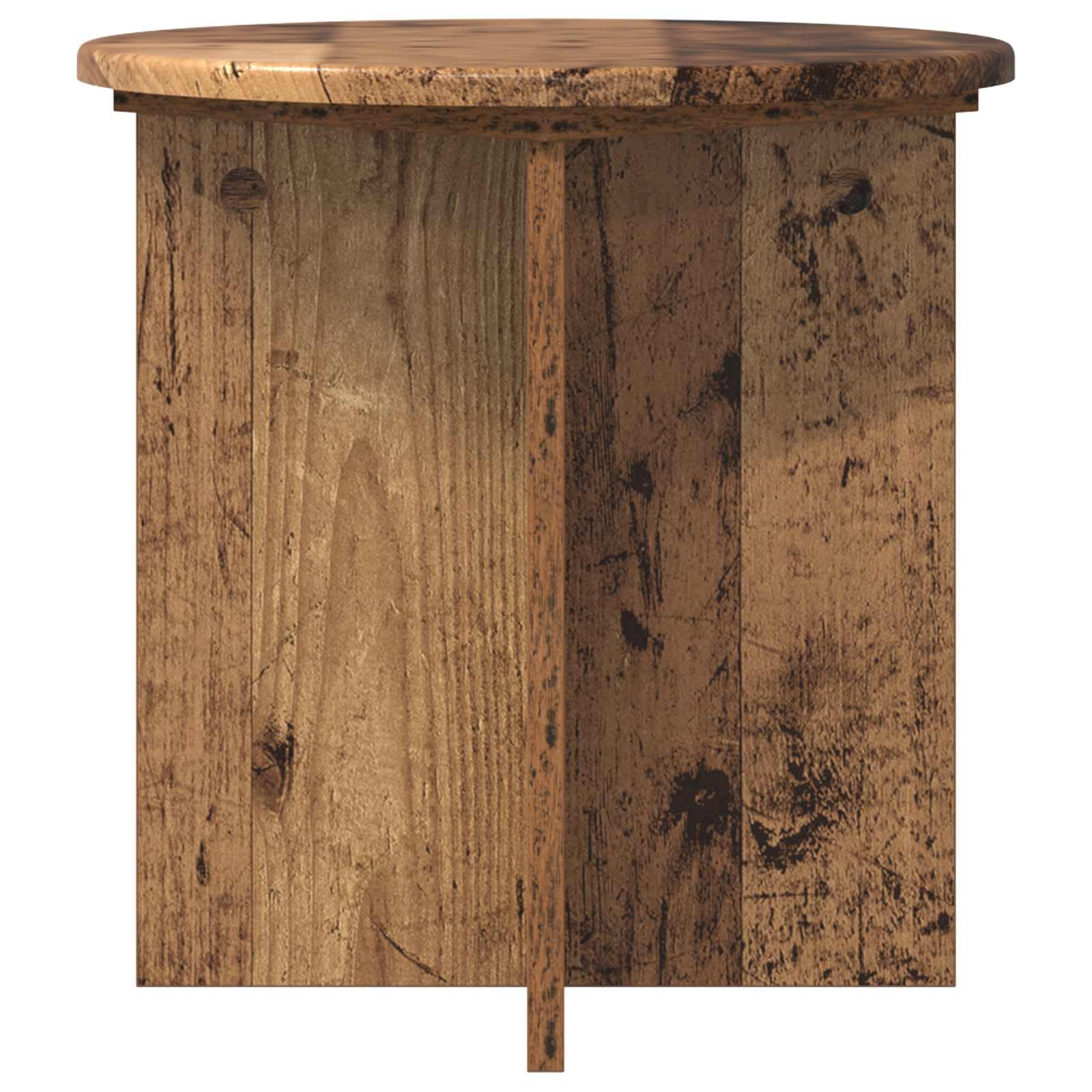 Hothingwell Pflanzenständer, 2-teilig, Holz, 40 x 40 x 40 cm | Modernes und reines Design, für den Innenbereich, funktionale Erhöhung, einfache Montage