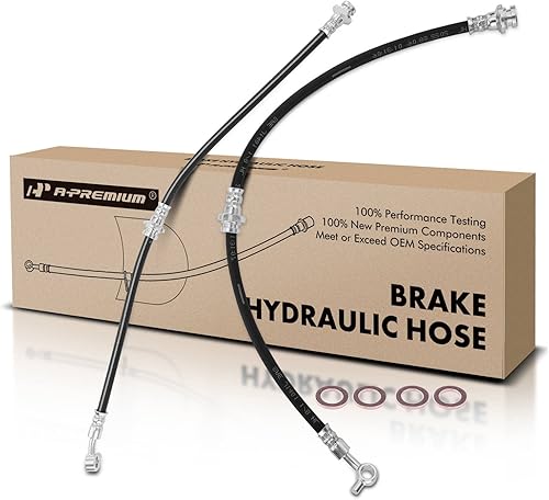 Miniatura 10 de A-Premium Manguera hidráulica de freno trasero compatible con Nissan Altima 2007 2008 2009 2010 2011 2012 2013