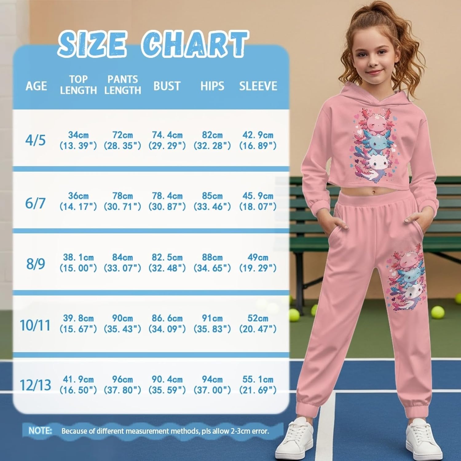 HUIACONG Sweat Set for Girls Sweat Suit for Kids Children Sweatsuits