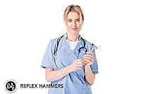 Vista 6 de Martillo de prueba de reflejos neurológicos EMI Buck con aguja y cepillo- de color negro