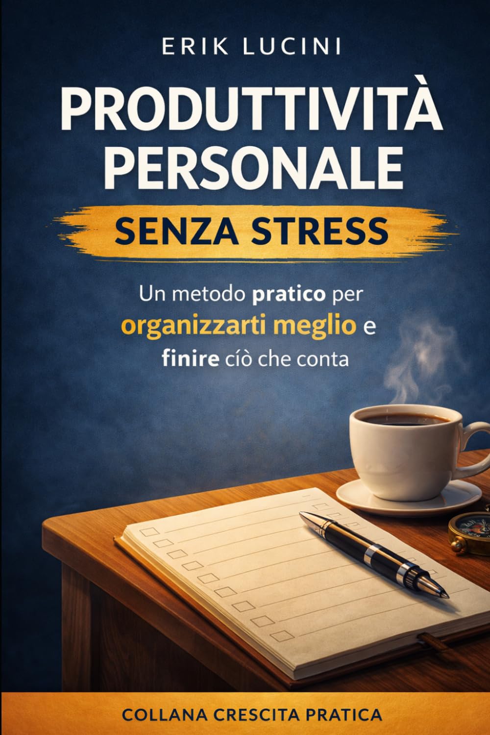 Produttività personale senza stress: Più chiarezza, meno affanno: un metodo pratico per organizzarti meglio e portare a termine ciò che conta davvero (Crescita Pratica)