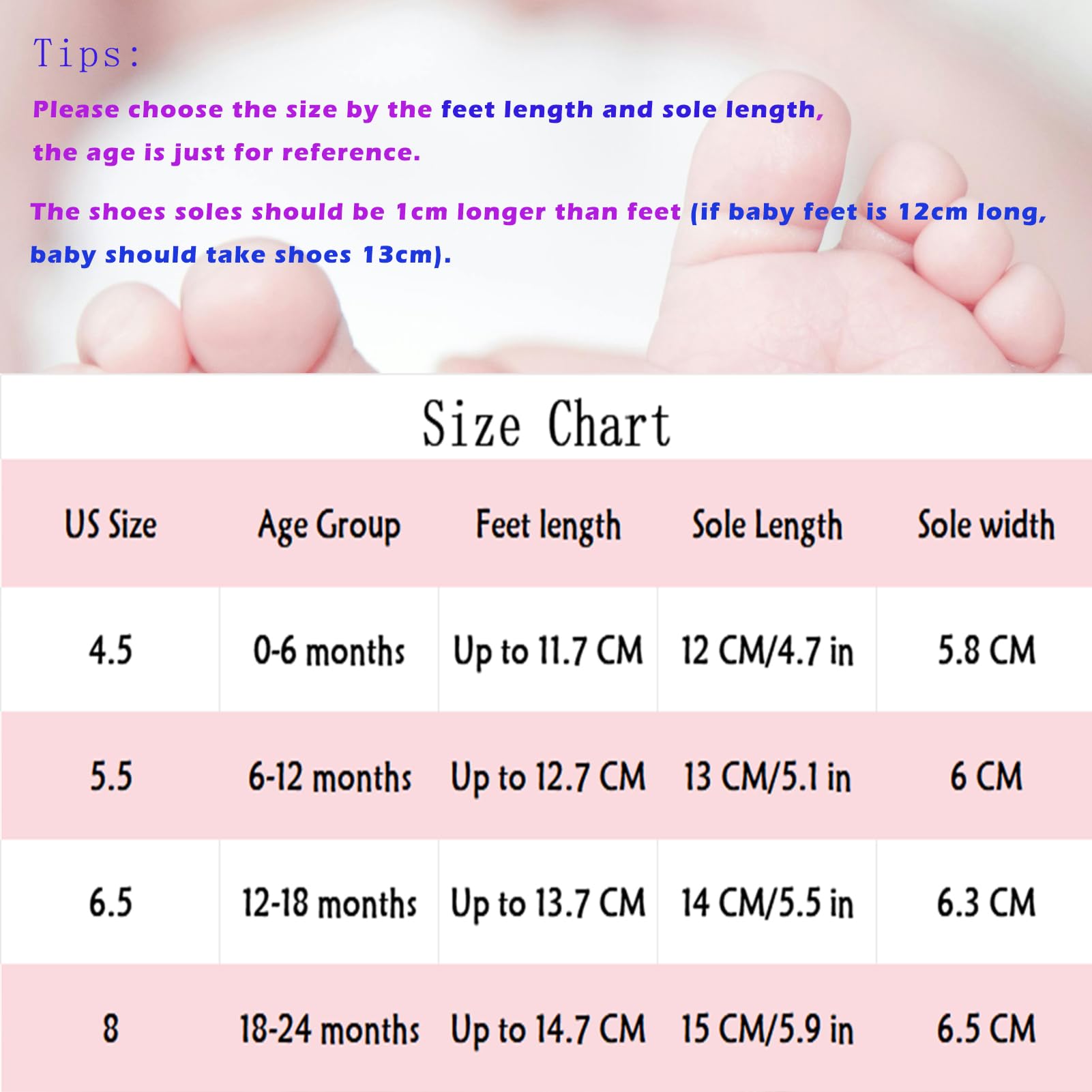 Basrakids Leather Baby Shoes Boys Girls Moccasins Infant Toddler Slippers Soft Sole Anti-Slip Baby Walking Crib Shoes (S, Light Purple)