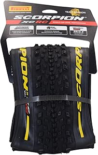 Pirelli Scorpion XC RC Yellow Label (29 x 2.4) Peak Performance for Demanding XC Racing SmartGRIP Compound ProWALL Technology Versatile Tread Design (1 Tire)