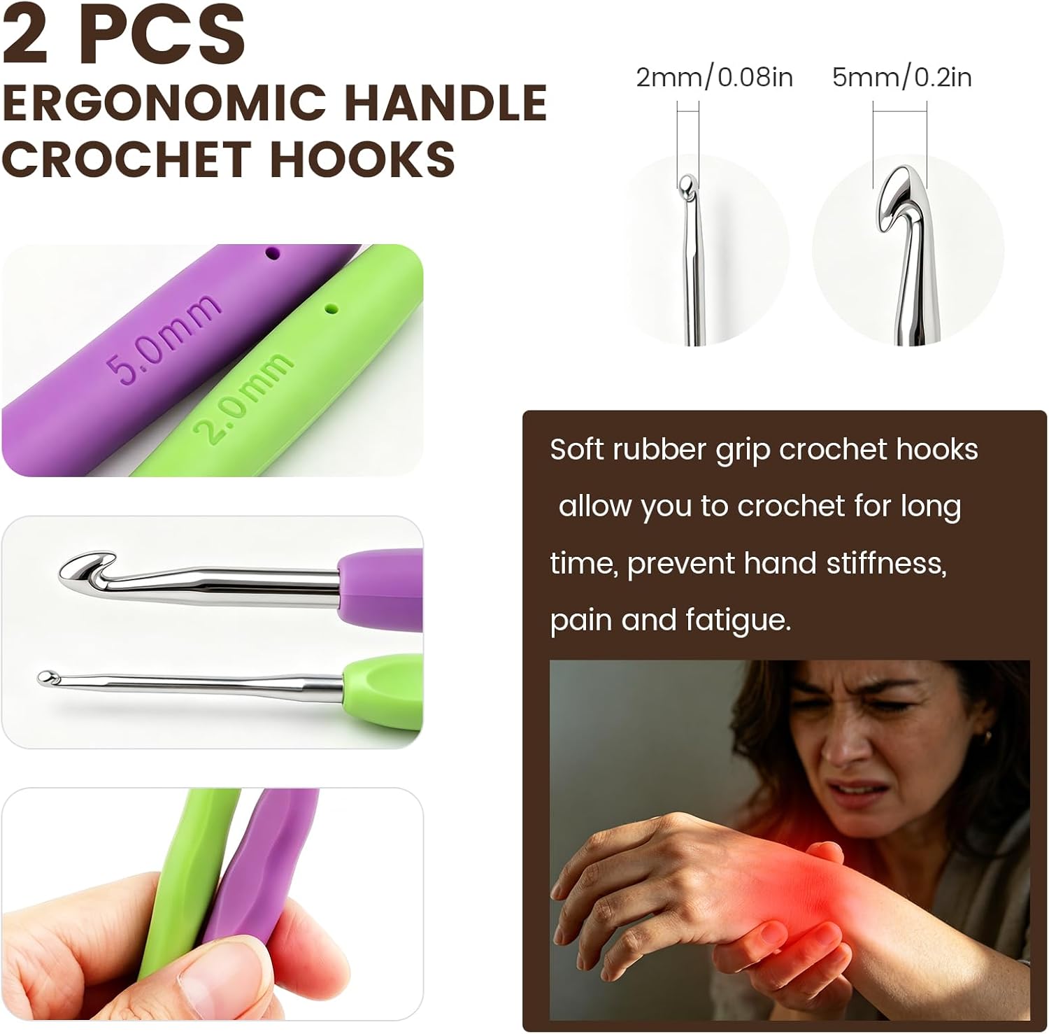 Dawitrly 4+8 PCS Bag Bases for Crochet with Purse Handles for Bag Making, Crochet Bag Kit with 2 PCS Crocheting Hooks, 4 Colors PU Leather Purse Bottoms, 11.8 Inch Handbag Handles