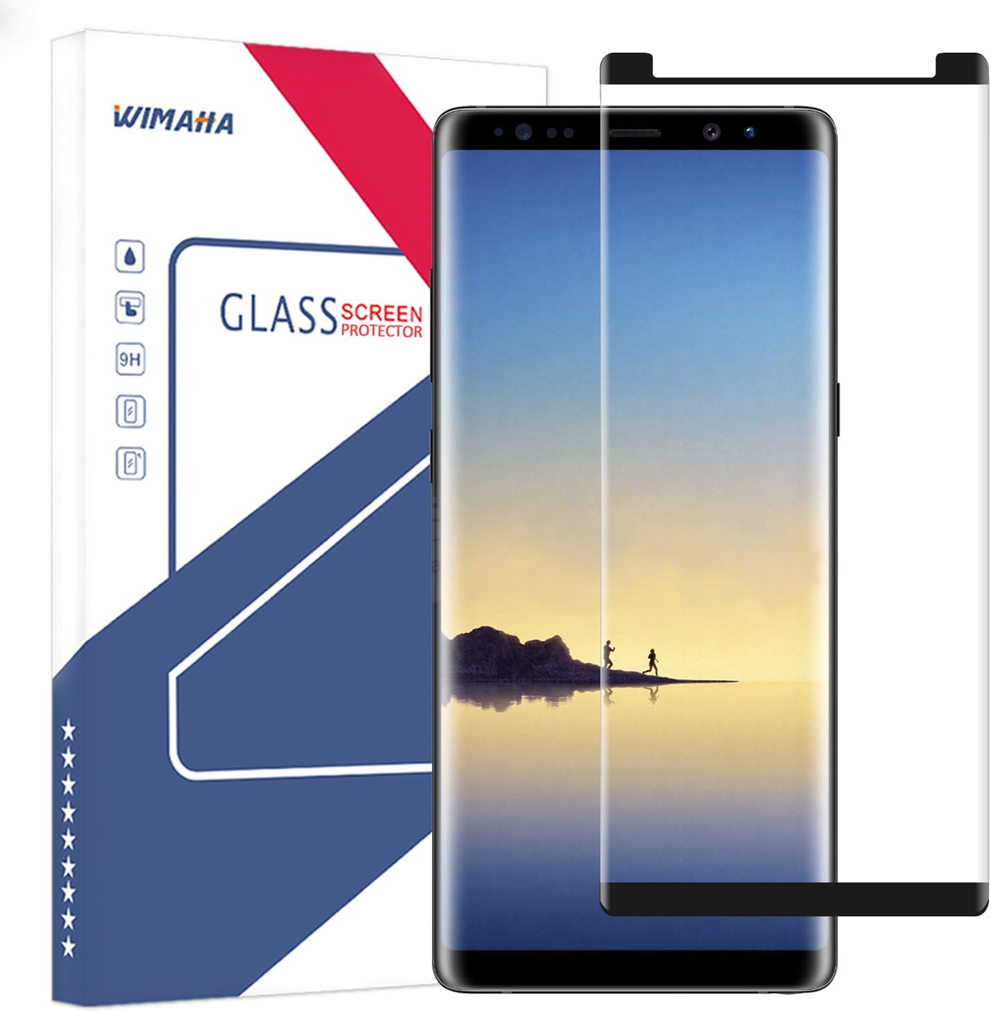 Samsung Galaxy Note 8 Screen Protector (Case Friendly