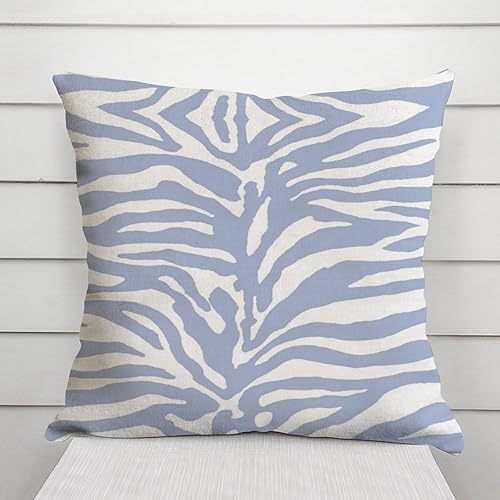 Miniatura 3 de Fundas de almohada con estampado animal de cebra, Serengeti Tiger Print Animal Cushion Cover 20x20in Chinoiserie Funda de almohada asiática Eurosham