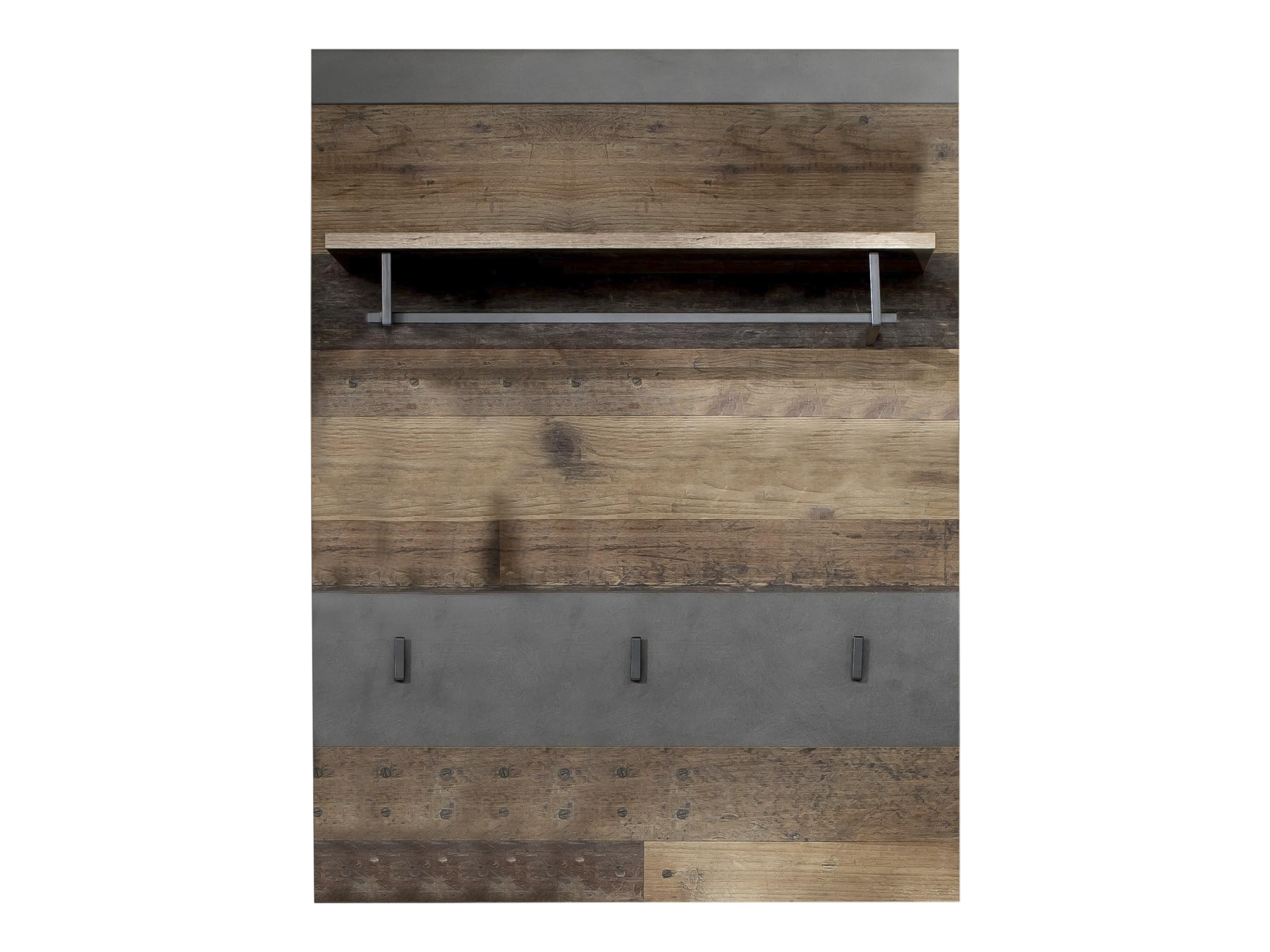 trendteam smart living IndyGD:Ko.GraphitGrauMatera-Old Wood NB, GD-Paneel Arredamenti, Taglia unica