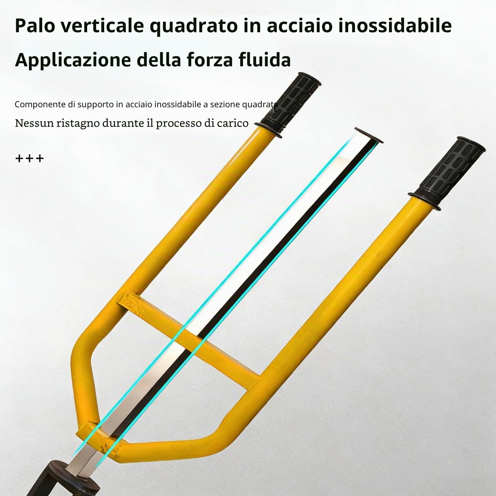 Spaccalegna manuale per impieghi gravosi, attrezzo scorrevole per spaccare la legna da ardere disponibile in 2 misure, spaccalegna portatile, spacca la legna da ardere in pochi secondi(Small)