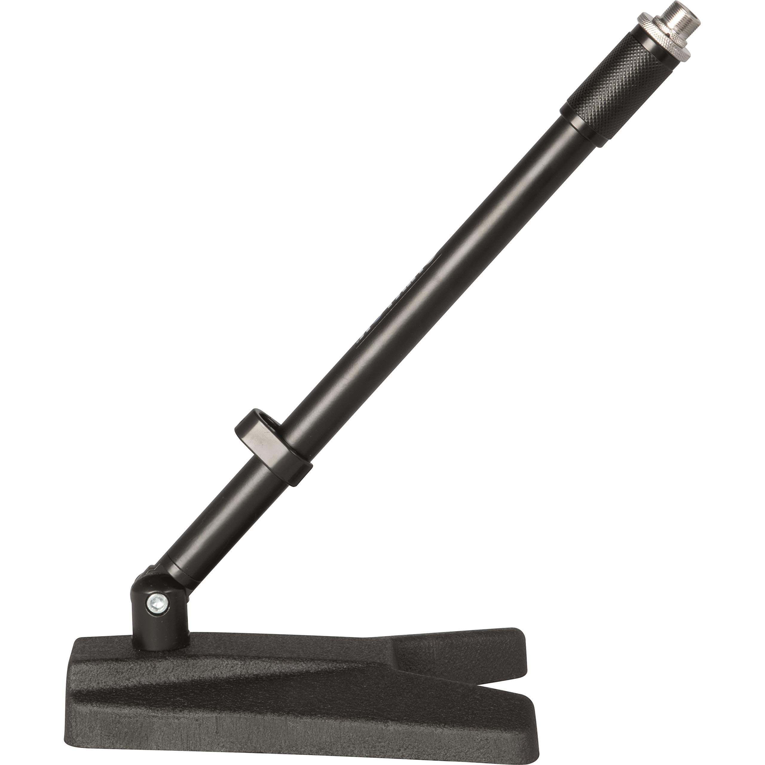 RØDE PodMic USB Microfono Dinamico Broadcast Versatile con Connettività XLR e USB per Podcasting & QuikLok A114BK asta microfonica telescopica da tavolo nera